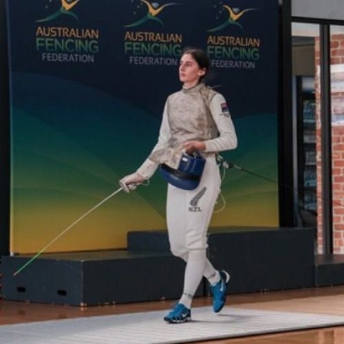 Dio Fencer, Lena Jacob wins gold at Australian Junior Champs